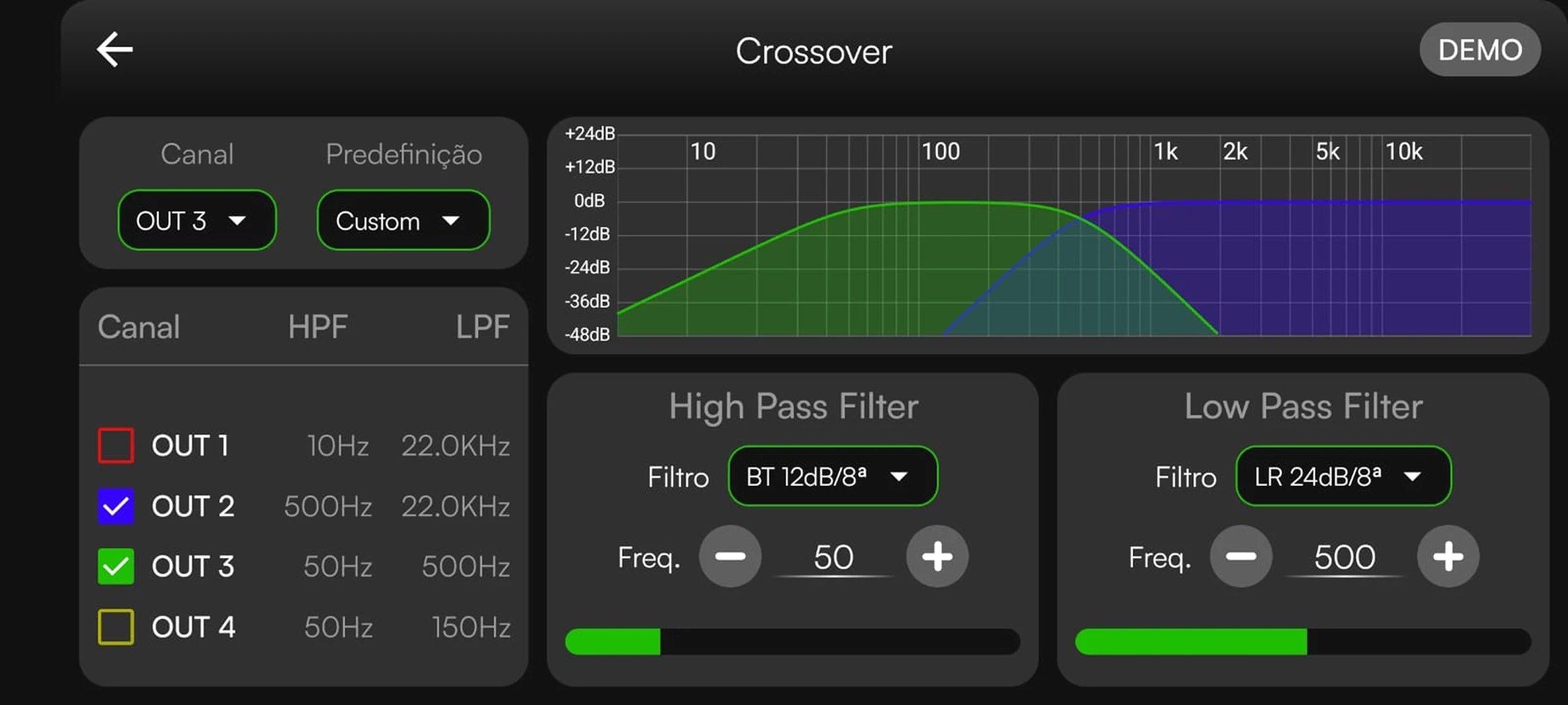 LDX DSP screenshot